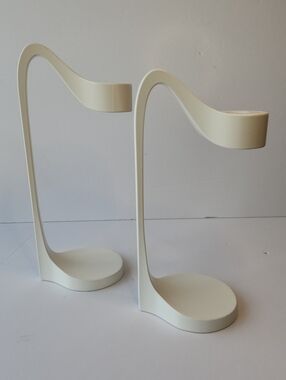 Vintage Ikea JATTEVIKTAG Metal Candle Sticks.